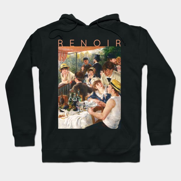 Pierre-Auguste Renoir Luncheon of the Boating Party Hoodie by TwistedCity